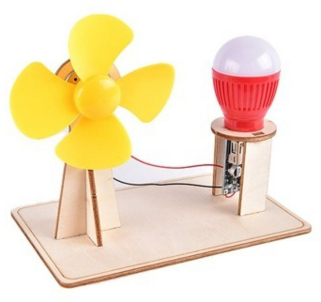 나무 풍력 발전장치 키트 (1인용) 바람에너지