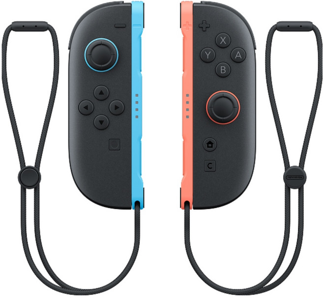 Nintendo Switch2 NS2 Joy-Con (L/R) 控制器手把 代理商 保固 公司貨, 灰黑紅藍邊, 1個, NS2 Joy-Con 2