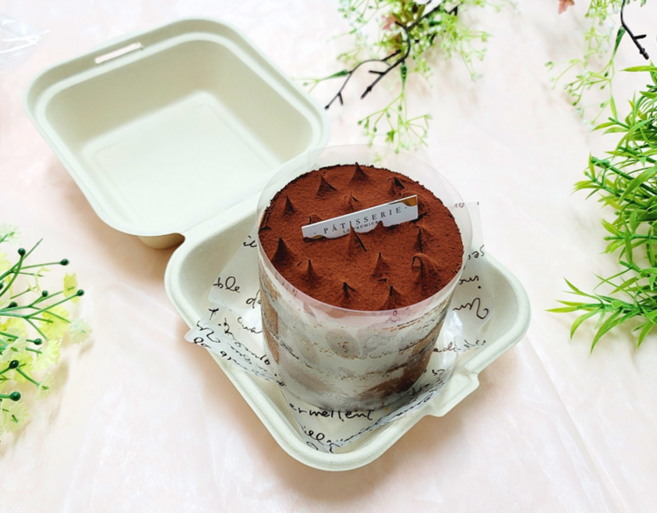 미니케이크 도시락케이크 답례품 선물용 조각케익 치즈 티라미수 초코 말차 레드벨벳 산딸기, 1개, 168g