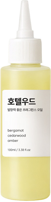발향력 좋은 프래그런스 오일 원액, 189.호텔우드, 100ml, 1개