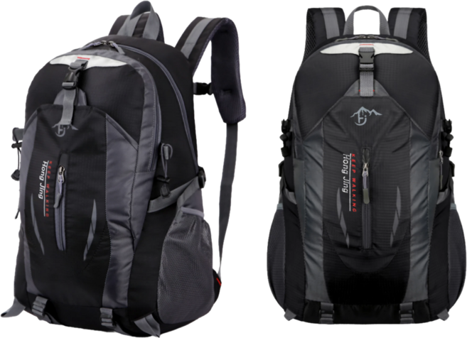 밀리센치 중형 등산가방 배낭, 41L 블랙