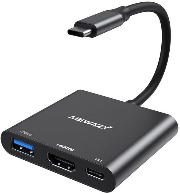 M1 M2 M3 M4/Windows 노트북용 디스플레이 링크 도킹 스테이션 트리플 4K HDMI 모니터 140W PD 어댑터 포함 디스플레이 링크 도크 HDMI 3개 디스플레, 3 IN 1 Black