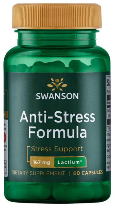 스완슨 안티 스트레스 락티움 60정 Swanson s Anti-Stress Formula 167mg 60 capsules, 1세트
