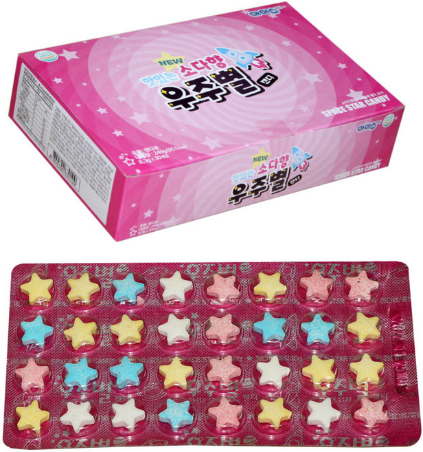 아이스 우주별 캔디, 30개, 8.3g