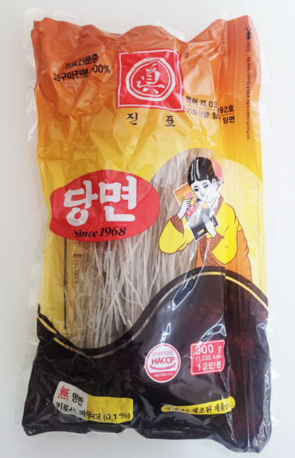 국내생산 진표당면, 4개, 300g