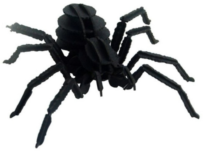 3d 거미 입체 종이 퍼즐 곤충 만들기 동물 학습 교육용 완구 재료