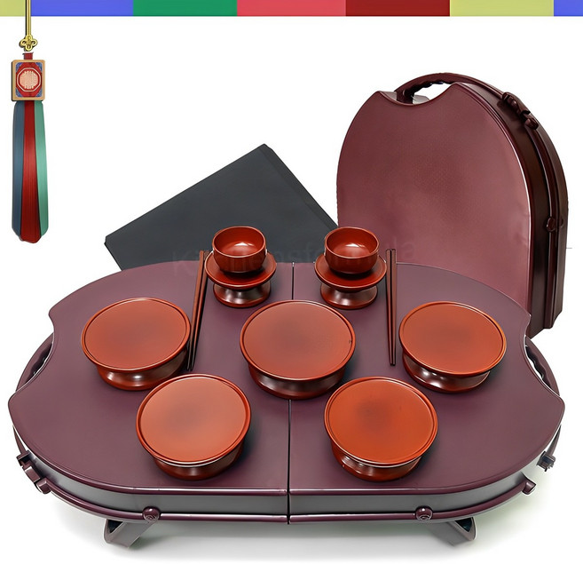 물푸레나무 원목 휴대용 제기세트 성묘제기 납골당성묘 성묘상 원목제기세트 13pcs, 1개