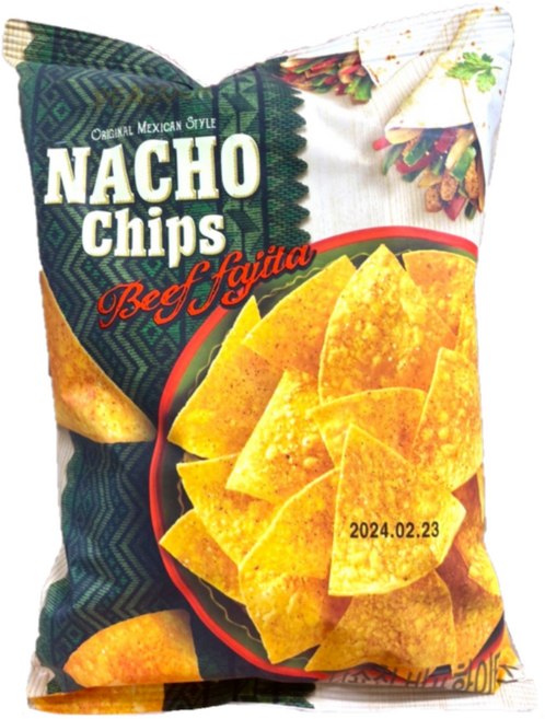 PEACOCK 피코크 온더보더 비프화이타나초칩 100g, 1개