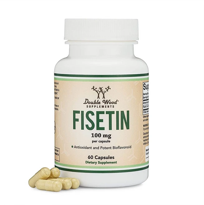 피세틴 100mg Fisetin 네츄럴 바이오플라보노이드 폴리페놀 60정, 1개 - 쿠팡