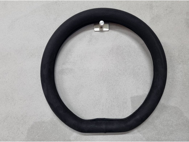 스웨이드 겨울핸들커버, D컷-블랙