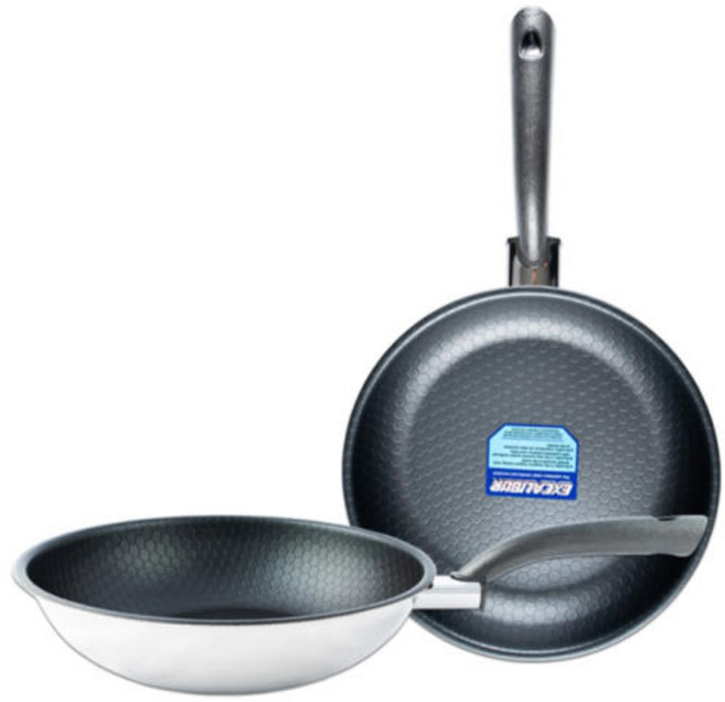 테온셀 알텐바흐 엑스칼리버 통5중 궁중팬 26-30cm 인덕션 스텐 웍 볶음팬 코팅, 궁중팬 26W, 1개