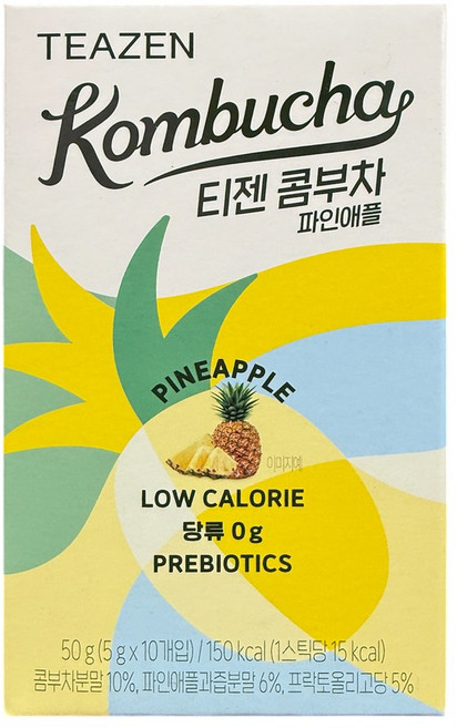 티젠 콤부차 파인애플, 5g, 10개입, 1개