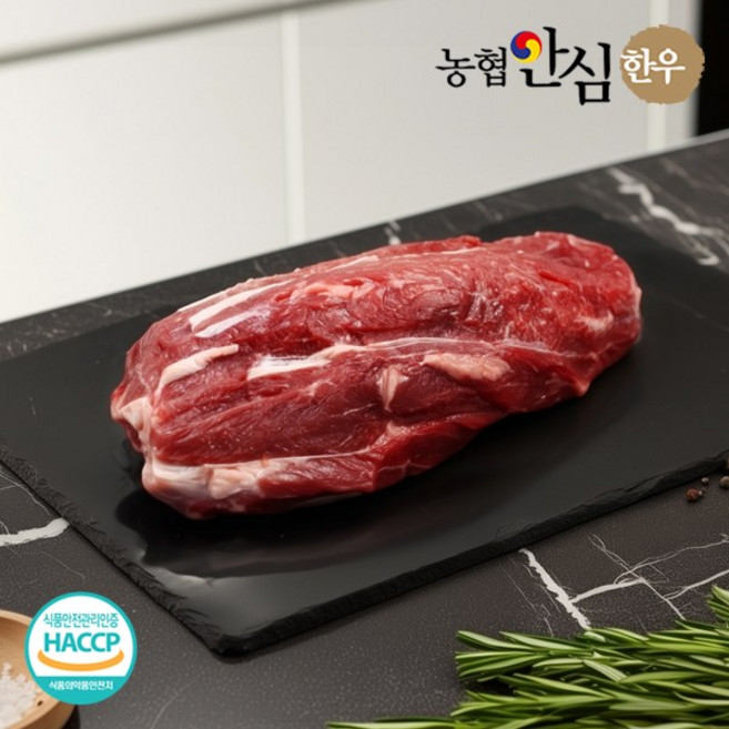 농협안심한우 1등급 한우 사태 수육용 600g(300g x 2팩), 600g, 1개