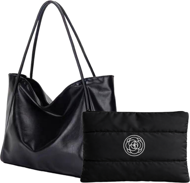 아르올 여자 빅사이즈 가방 숄더백 빅백 쇼퍼백 파우치 세트