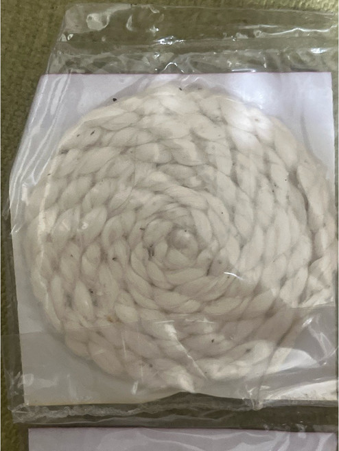 黃銅油燈 瑜伽修行 印度油燈 附燈芯 500ml, 70CM棉線*8