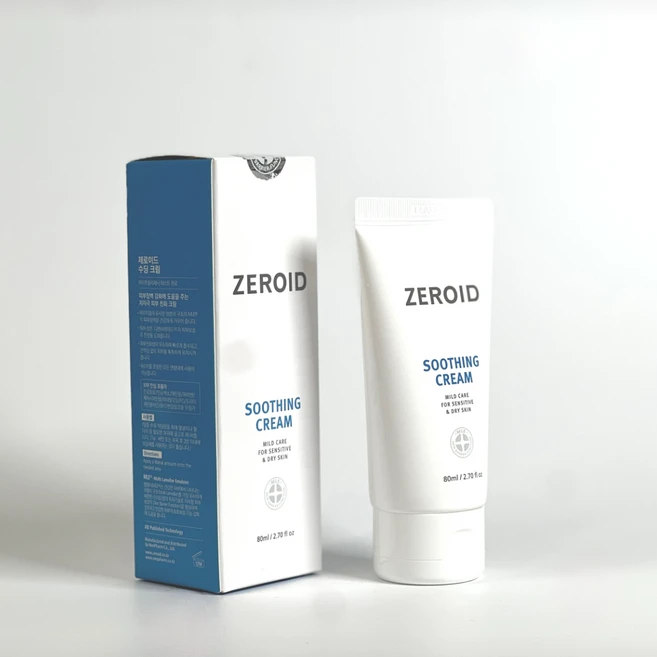 [1+1 ] 제로이드 수딩 크림 (80ml) / 병원정품 / 모든피부용 (2개), 80ml, 2개 - 쿠팡