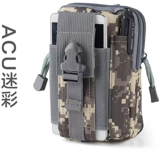 molle 多功能戰術腰包, ACU迷彩, 1個