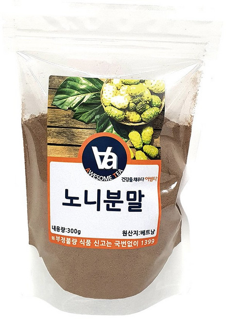 베트남 노니 분말 가루, 300g, 1개