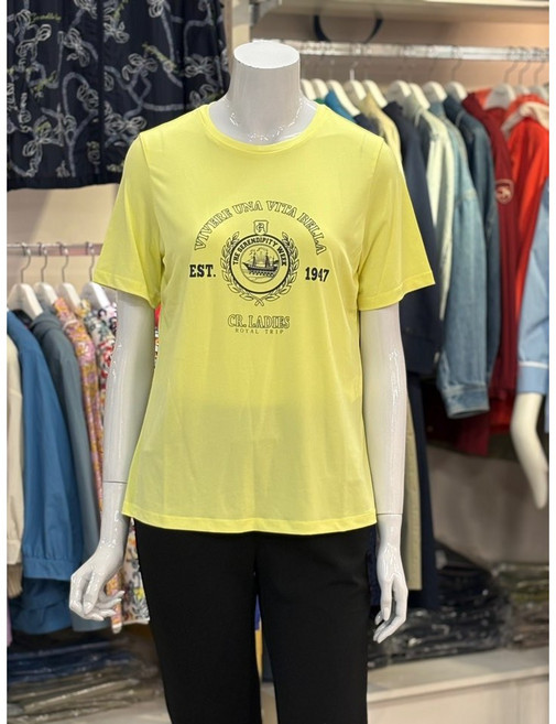 크로커다일레이디쿨라운드반팔티 CLEMTS901 NC중앙로역점