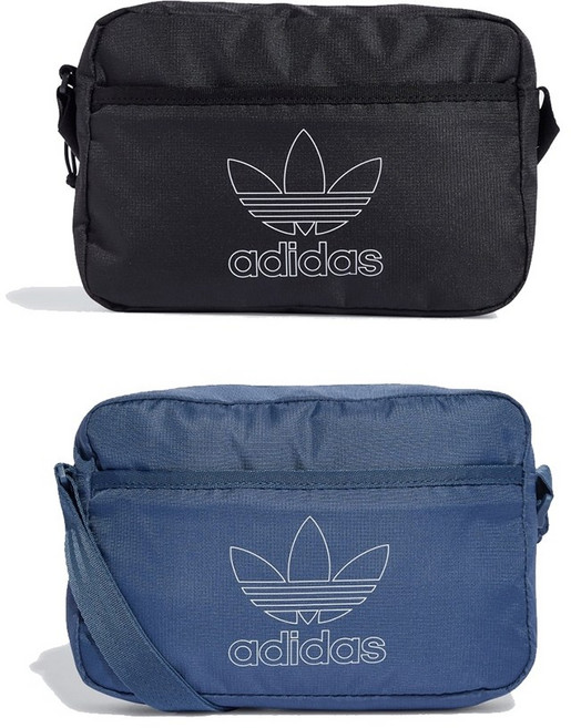 Adidas SMALL AIRLINER 斜背包, 黑
