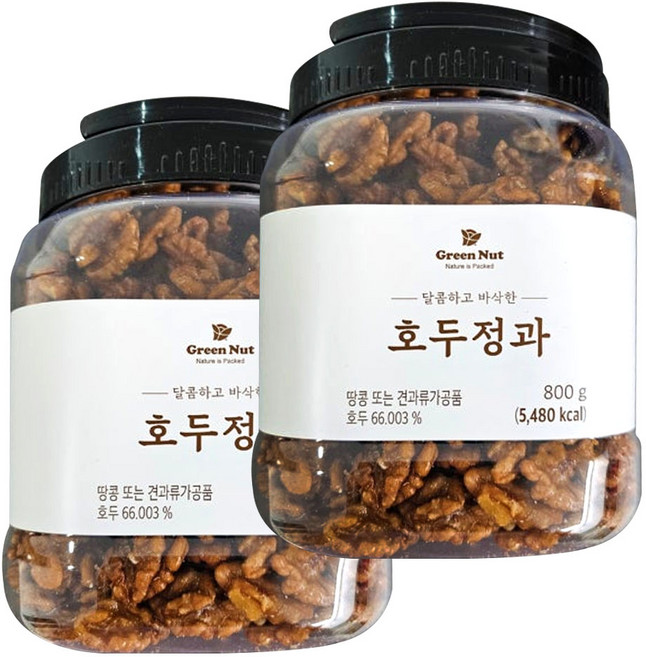 코스트코 그린넛 호두정과 800g, 2개