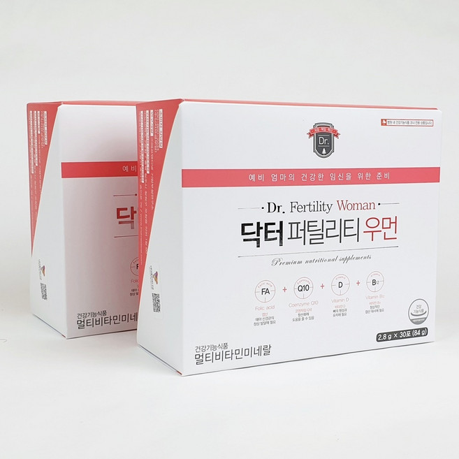 웰꼼베베 닥터에디션 퍼틸리티우먼 1+1 2개월분, 2개, 84g
