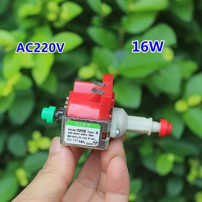 ​ ​ ULKA NME4 전자기 플런저 펌프 16W 220-240V 고압 저유량 액체 커피 머신 펌프 ​ ​, 01 NME4, 01 CN, 01 빠른