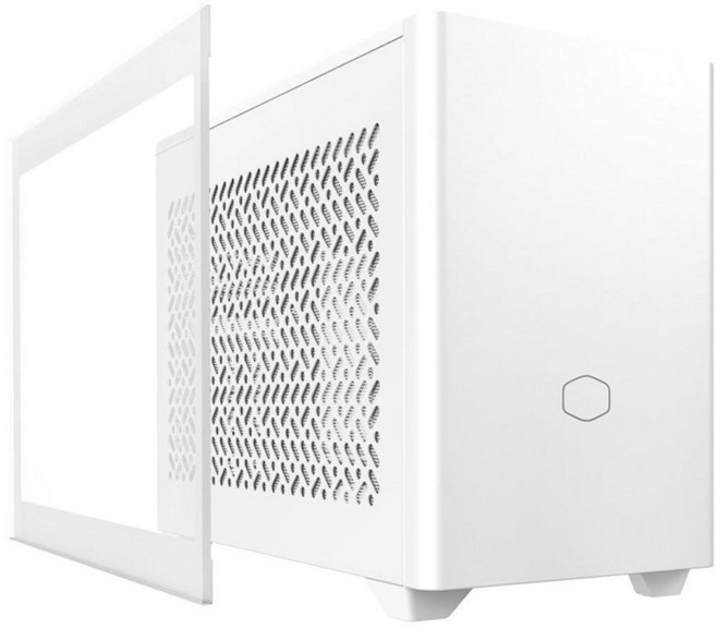 Cooler Master NR200P V2 Mini-ITX PC 케이스 지원 SFX 핏 PSU 바로 설치 280mm AIO 지원 357mm 수직 GPU 마운트 Nvidi, NR200P V2 White, 4) NR200P V2 White