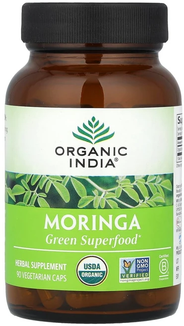 올가닉 인디아 모링가 700mg 베지캡슐 90정, 1개 - 쿠팡