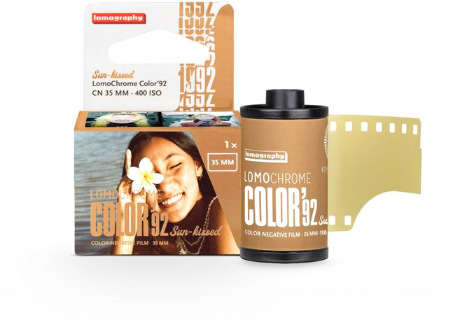 로모크롬 컬러92 Sun-Kissed 35mm ISO400 필름1롤 썬-키스드 로모필름, 1개, 로모크롬 컬러92 썬-키스드 35mm ISO400