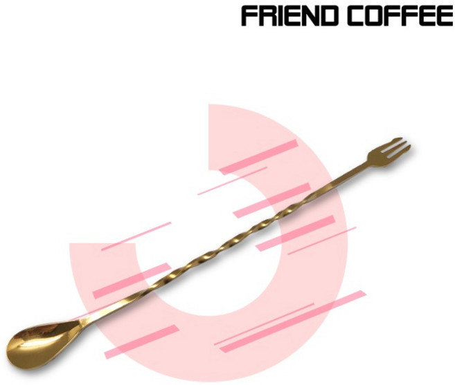 프랜드커피 골드 바스푼 (선택형), 소, 1개