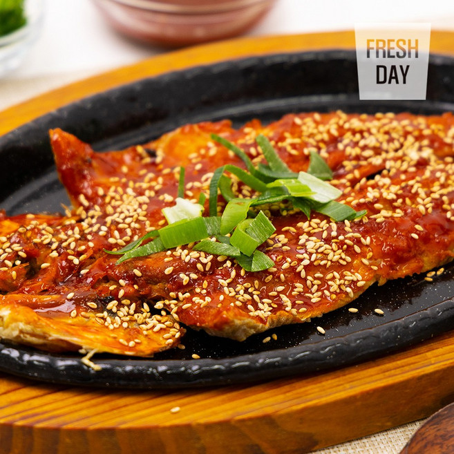 비건 소스 대관령 눈마을 황태 양념구이, 3개, 440g