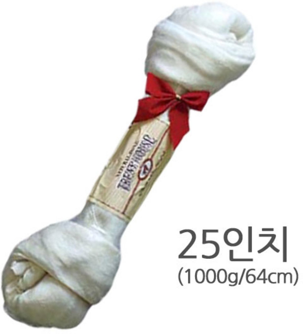 트릿하우스 대형 우유껌/대형견용 - 25인치, 1개