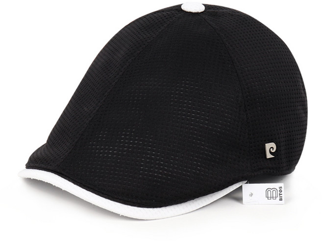 비토스 피에르가르뎅 23S 망사원단 배색 헌팅캡 간절기 및 여름에 쓰기좋은 골프모자