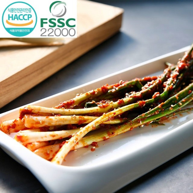 나유선 전라도 여수 돌산 삼채 파김치 쪽파김치 2kg 당일생산 국산 100%, 1개