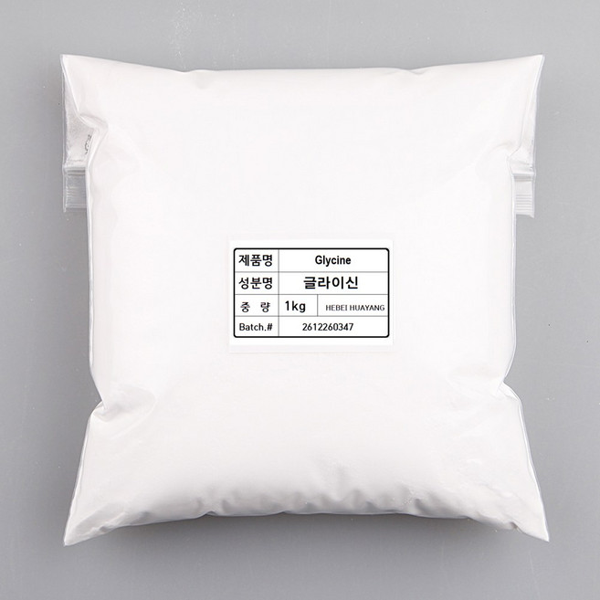 [식품첨가물] 글리신, 1kg, 1개