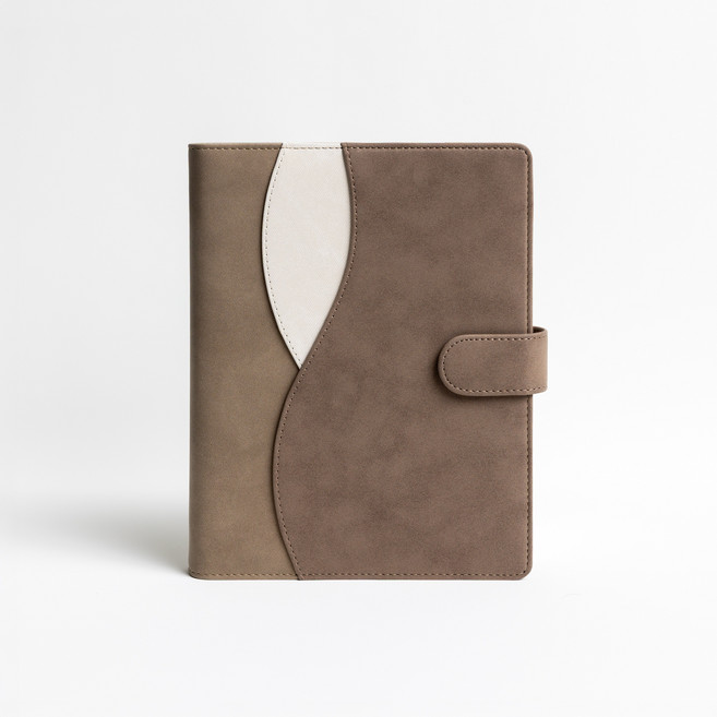 웨이비 프리미엄 6공 비즈니스 만년 다이어리, 모카 무스, 1개