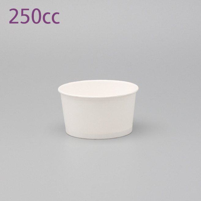 종이용기 250cc 무지 1000개, 단품, 단품, 1개