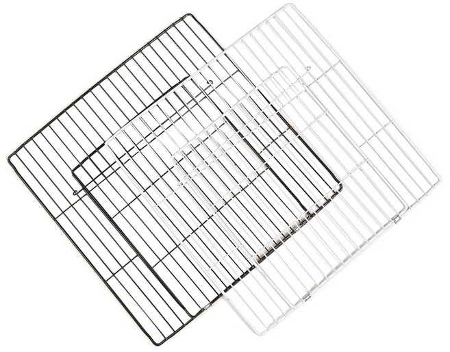 애구애구 강아지 울타리 DIY 애견 펜스, 03.철망문, 화이트, 1개