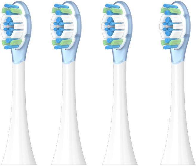 Xiaomi Mijia Sonic Sweep 쿠션 케어 칫솔 프로 전동 헤드 MES609/MES610 밀봉 패키지 강모 노즐, 01 4PCS