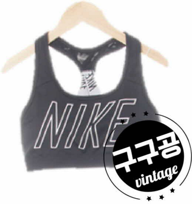 NIKE여성 춘추 블랙 프린팅 기타 합성 섬유 라인텍스트스포츠브라 [S] 구구공
