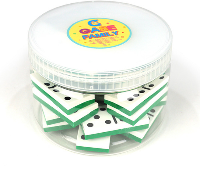(가베가족) 더블식스 도미노+투명케이스 KS8731, 단품