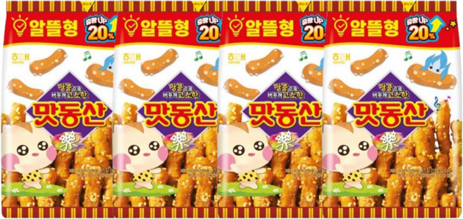 해태 맛동산, 341g, 4개