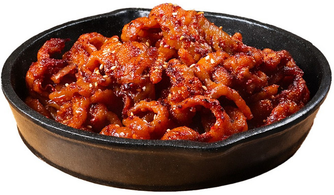 [JW MALL] 매콤불맛 숯불구이/도하주막 직화 무뼈닭발 구이/캠핑 고기 밥반찬 술안주 야식, 6개, 200g