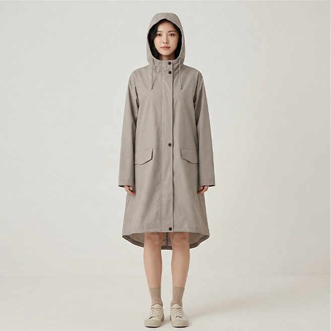 성인 우비 비옷 방수 레인코트 휴대용 우의 캠핑 등산 낚시