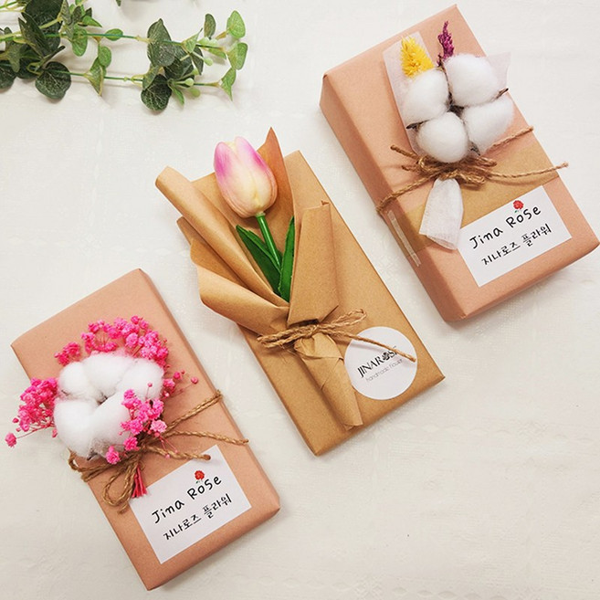 지나로즈 빼빼로데이 꽃선물 튤립꽃다발, 빼빼로1개*튤립꽃다발, 1개