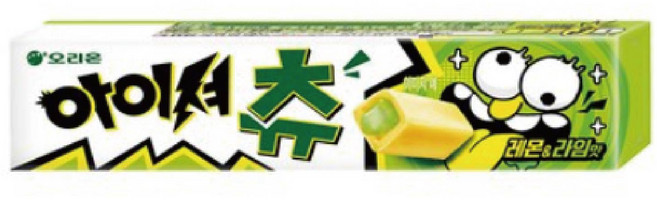 오리온 아이셔츄 레몬 & 라임맛, 48g, 12개