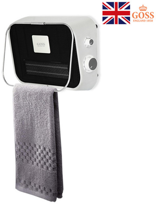 고스 2in1 벽걸이형 PTC 욕실 온풍기, GPT-B2405