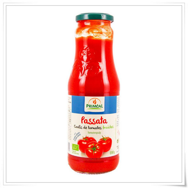 PRIMEAL 프리밀 토마토 파사타 소스, 4개, 690g