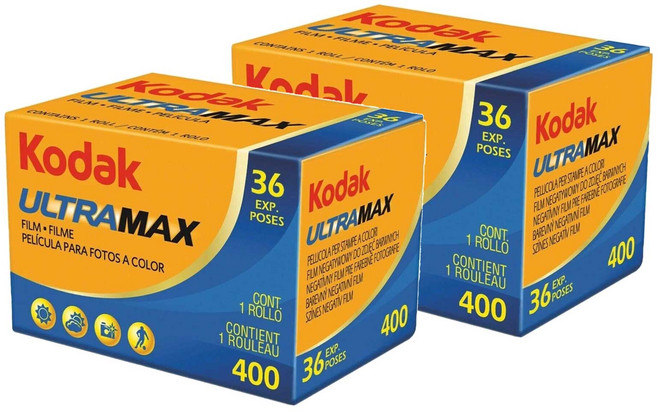 코닥 울트라맥스 400 36컷 컬러 프린트 필름 35mm, 2개